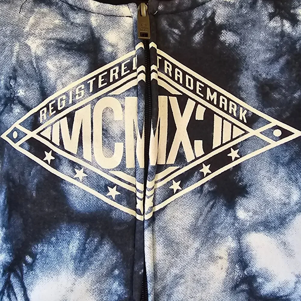 Southpole Boys 2 Pc Tracksuit Set Hoodie Jogger Tie Dye Navy Size 8 NWT Youth